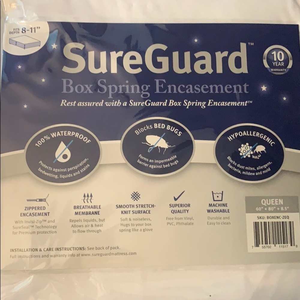 SureGuard Box Spring Encasement